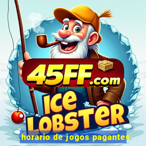 horario de jogos pagantes